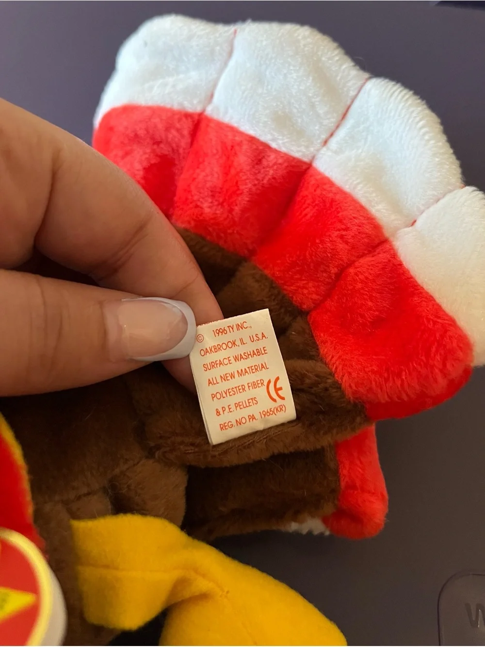 Gobbles the Turkey Beanie Baby